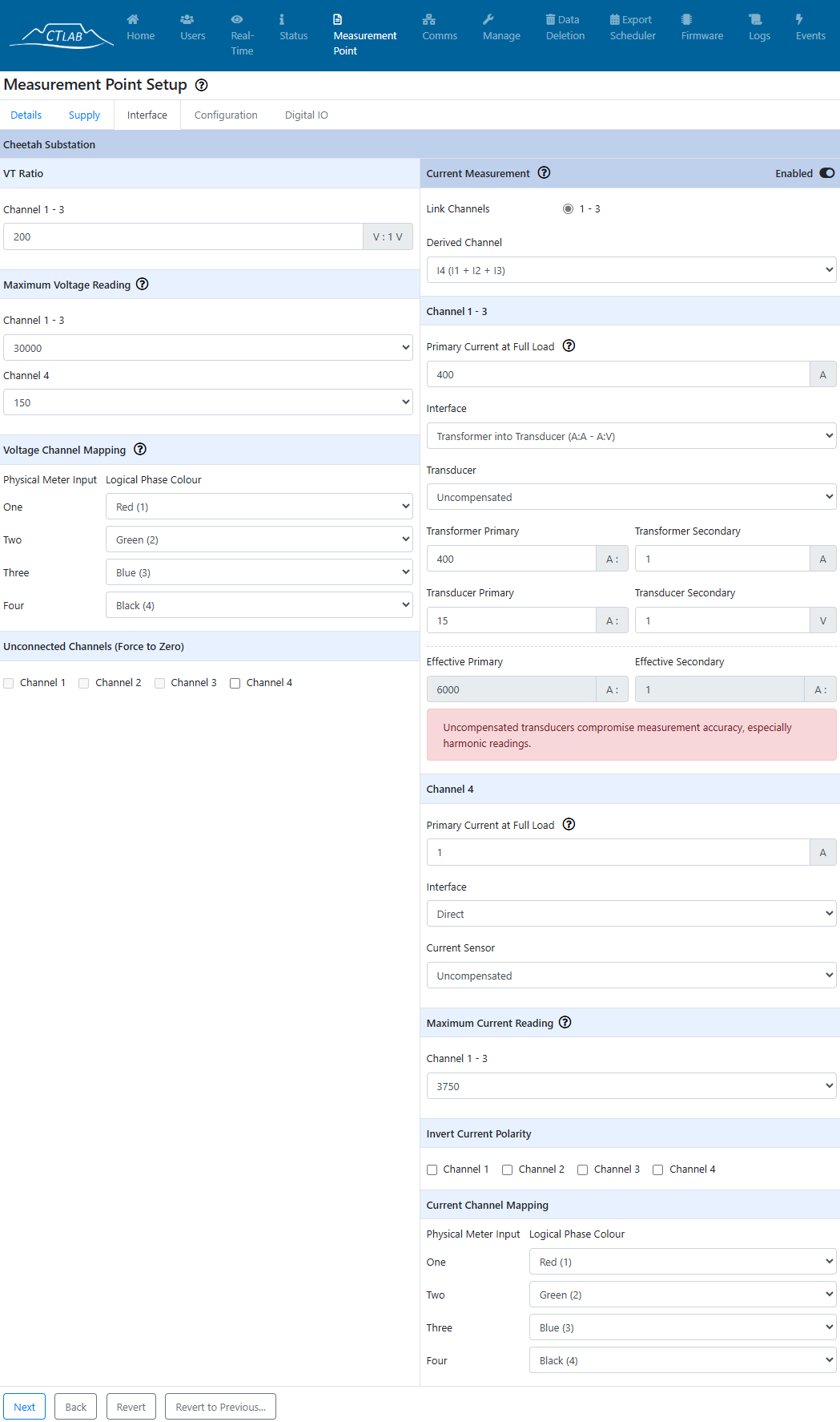 VGOS Reports Screenshot