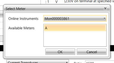 Select Instrument