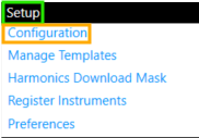 Select Instrument